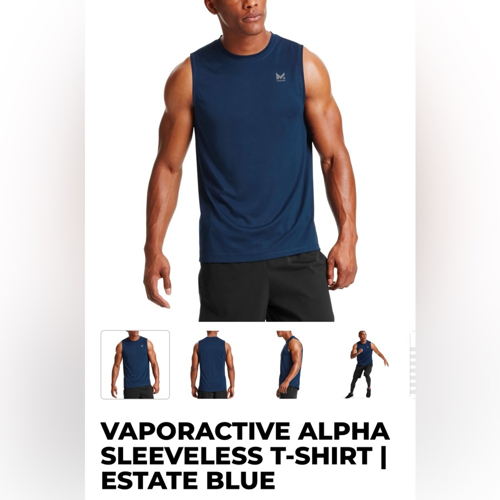 NWT Men’s Cooling Sleeveless Shirt